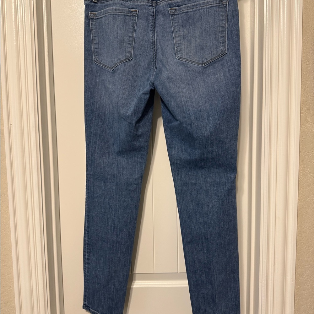 LOFT Women's Skinny Jeans in Denim Blue